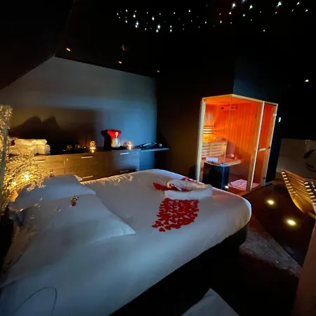 Bed & Breakfast Octavie - De Luxe A Avec Piscine Privee, Jacuzzi, Sauna Et Hammam